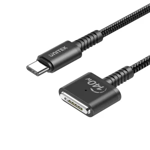 UNITEK C14121BK USB-C to Magnetic 3 Braided Charging Cable 2m