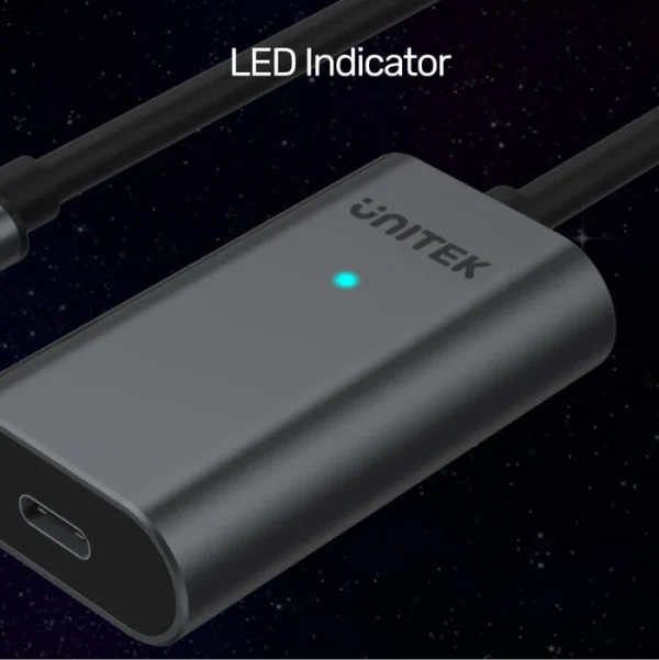 UNITEK U305A USB-C Active Extension Cable - Image 2