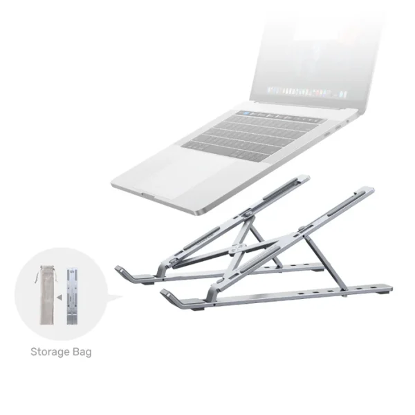 UNITEK OT155SL FOLDABLE LAPTOP STAND ALUMINIUM - Image 3