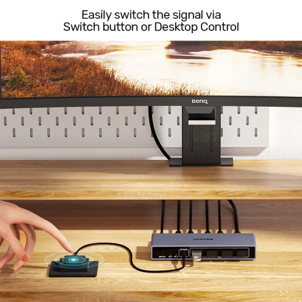 Unitek V1309AGY01 5Gbps HDMI KVM Switch - Image 5