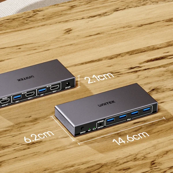 Unitek V1309AGY01 5Gbps HDMI KVM Switch - Image 6