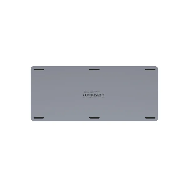 UNITEK D1092A KEYBOARD WITH 9-IN-1 USB-C HUB 3XUSB, 1XHDMI, CARD READER, AUX, PD 100W - Image 4