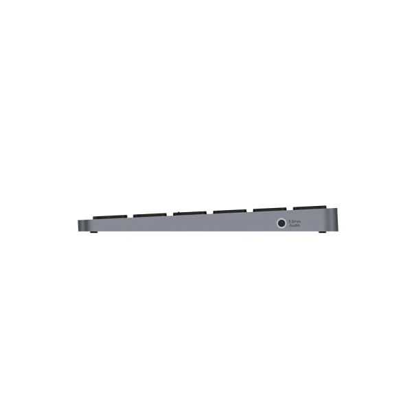 UNITEK D1092A KEYBOARD WITH 9-IN-1 USB-C HUB 3XUSB, 1XHDMI, CARD READER, AUX, PD 100W - Image 5