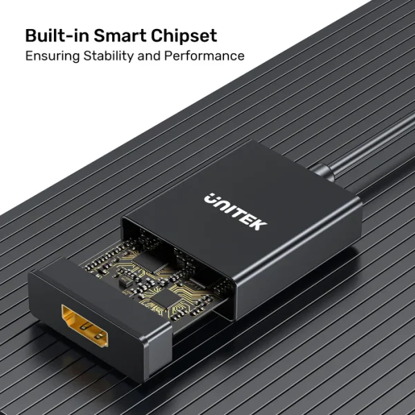 Unitek V1112ABK01 VGA to HDMI Adapter - Image 8