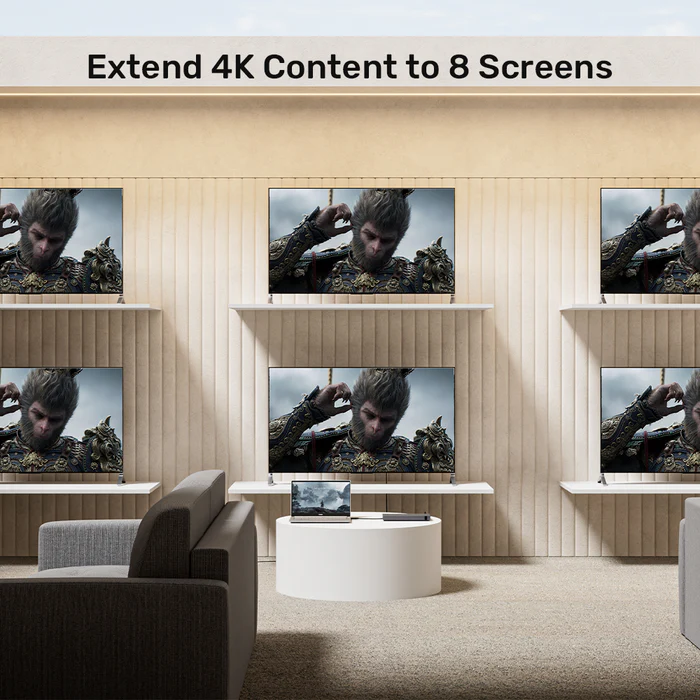 Unitek V1132A01 4K HDMI Splitter 1 In 8 Out - Image 4