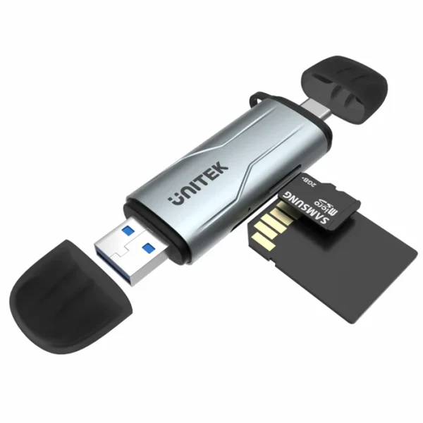 UNITEK R1010A 2-in-1 SD 3.0 Card Reader - Image 5