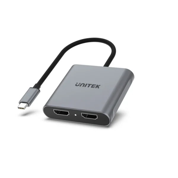 UNITEK V1404B USB-C to Dual HDMI 4K Adapter
