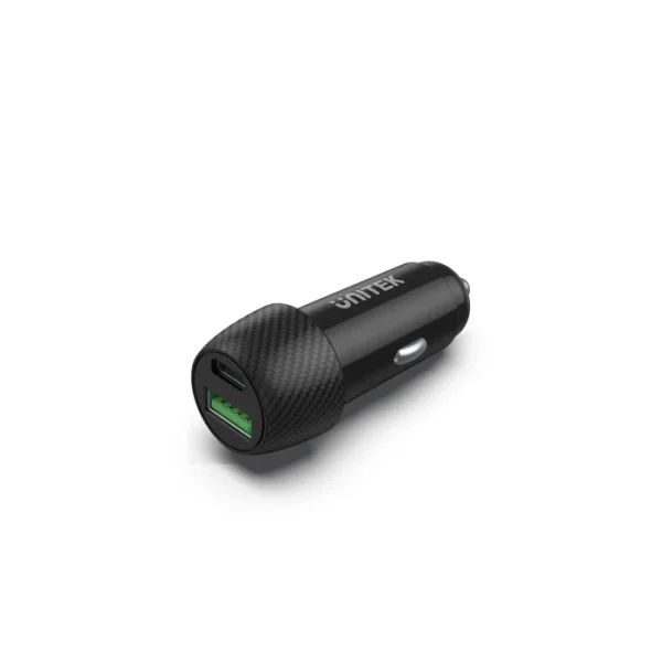 Unitek P1400A Powertrain Duo 38W Two Ports Car Charger