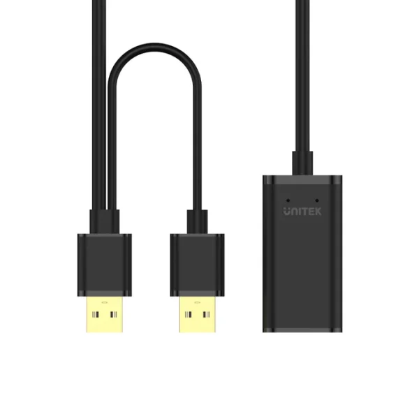 Unitek Y-278 USB 2.0 Active Extension Cable 10m - Image 3
