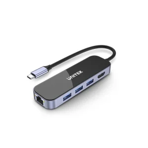 Unitek D1084A uHUB H6 Gloss 6-in-1 USB