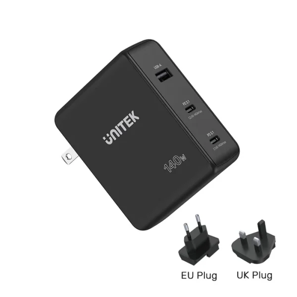 UNITEK P1115A 140W PD 3.1 GaN Wall Charger