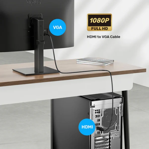 Unitek V1185A01 HDMI to VGA Cable 2m - Image 3