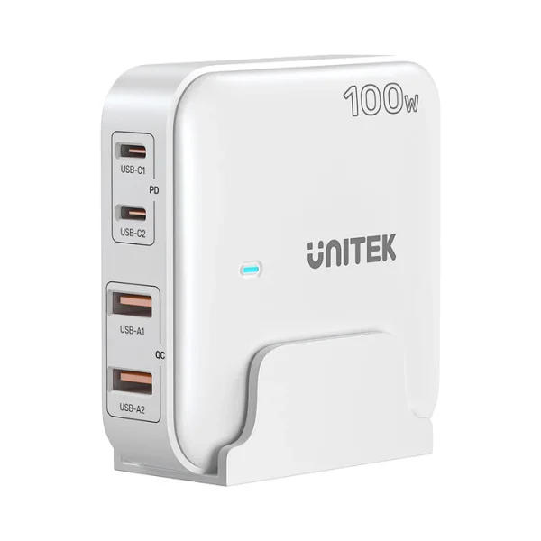 UNITEK P1229ABK01-EU100W Desktop GaN Charging Station - Image 5