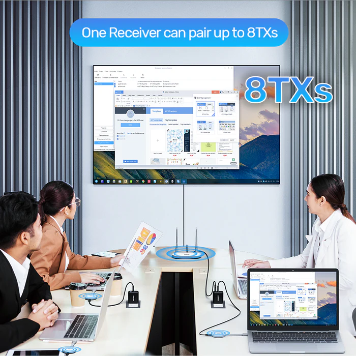 UNITEK V1183A01 Wireless HDMI Transmitter & Receiver Kit - Image 6