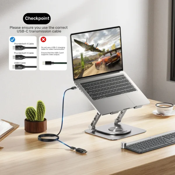 Unitek V1187ABK01 USB-C F to HDMI M Adapter - Image 5