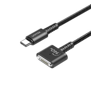 UNITEK C14121BK USB-C to Magnetic 3 Charging Cable