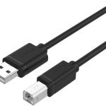 UNITEK Y-C420GBK USB2.0 MALE TO USB-B (M) PRINTER CABLE 3M