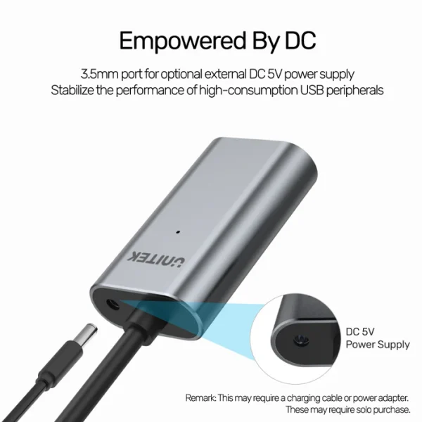 UNITEK U305A USB-C Active Extension Cable - Image 3