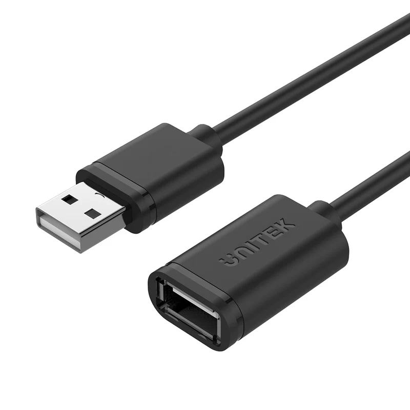 UNITEK Y-C432EBK USB 2.0 Extension Cable