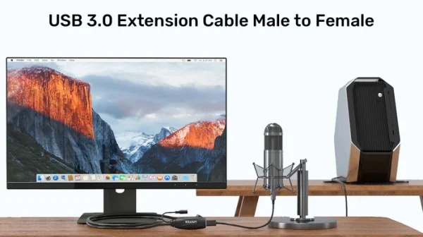 UNITEK Y-3003C USB 3.0 MALE TO F/M EXTENSION CABLE 15M 2XSIGNAL BOOSTER (DC5.0V) - Image 7