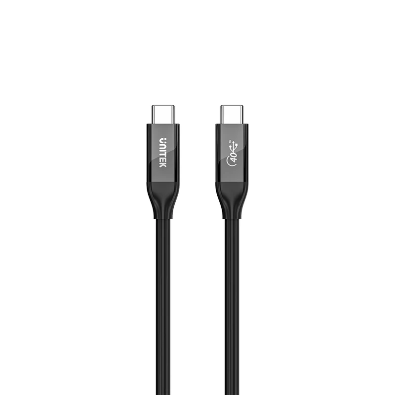 UNITEK C14100ABK01-2M USB4 THUNDERBOLT 3 & 4 USB-C TO C CABLE 240W 8K@60HZ - Image 10