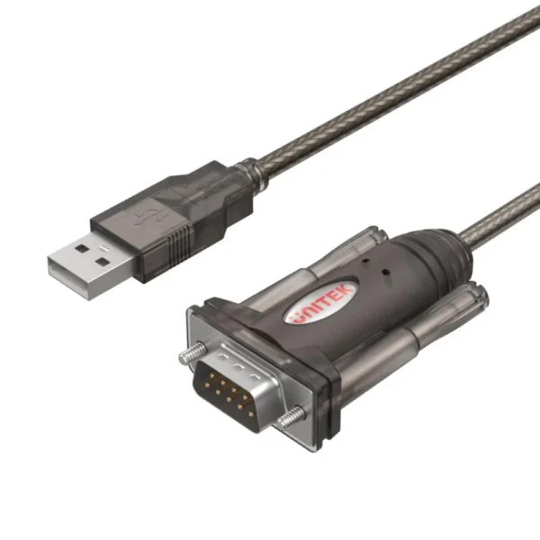 UNITEK Y-105 USB TO SERIAL RS232 DB9 ADAPTER CABLE 1.5M - Image 2