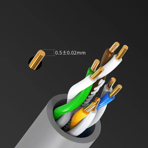 UNITEK Y-C876AGY Cat 6 UTP RJ45 Ethernet Cable in 305M - Image 5